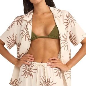 Rhythm Seafarer Short Sleeve Shirt and Short Set